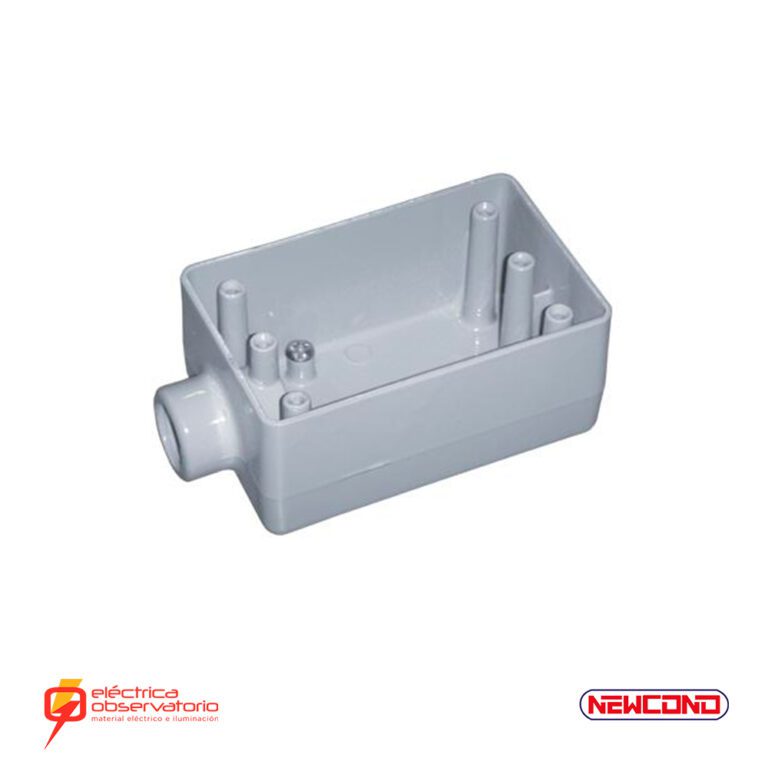 Caja rectangular Condulet serie FS de 3-4' NEWCOND - Eléctrica ...