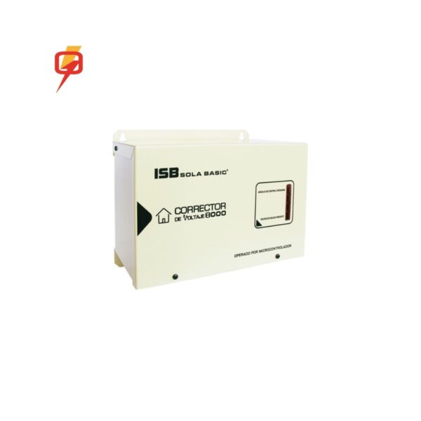 Corrector de Voltaje 8 KVA - Monofásico ISB SOLA BASIC