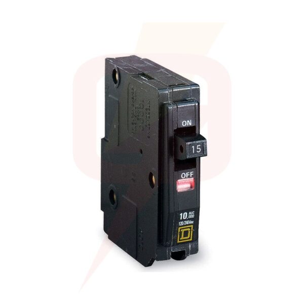 Interruptor termomagnético QO115 SQUARE D de 1 polo X 15 A