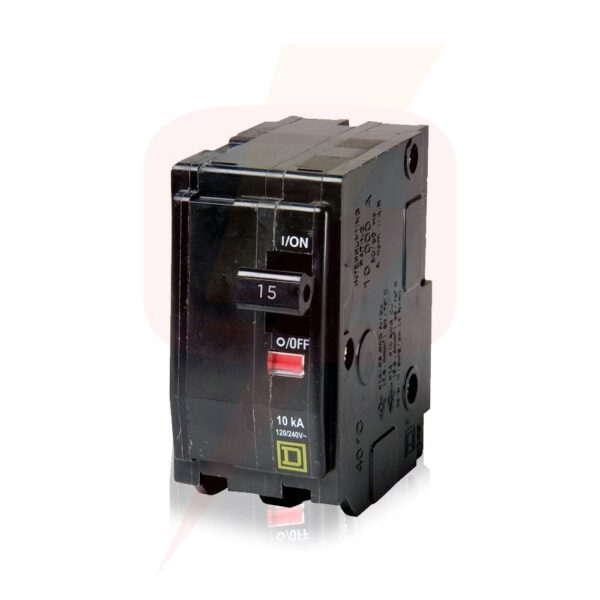 Interruptor termomagnético 2 polos X 15 A QO215 SQUARE D